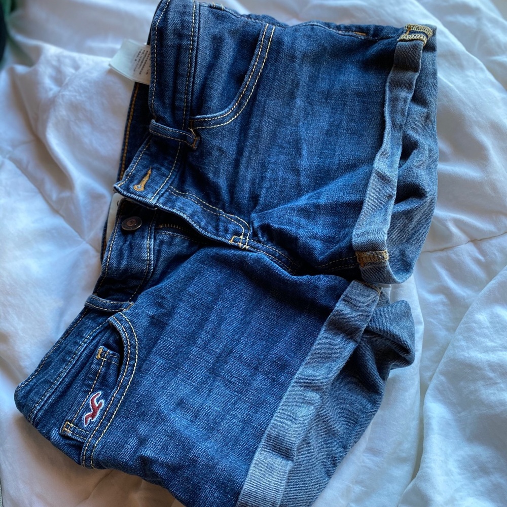 Denim Hollister Shorts